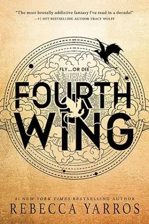 Fourth Wing by author Rebecca Yarros